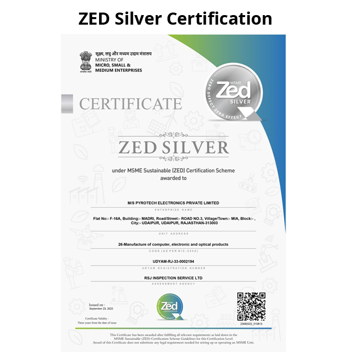 ZED Silver Certification