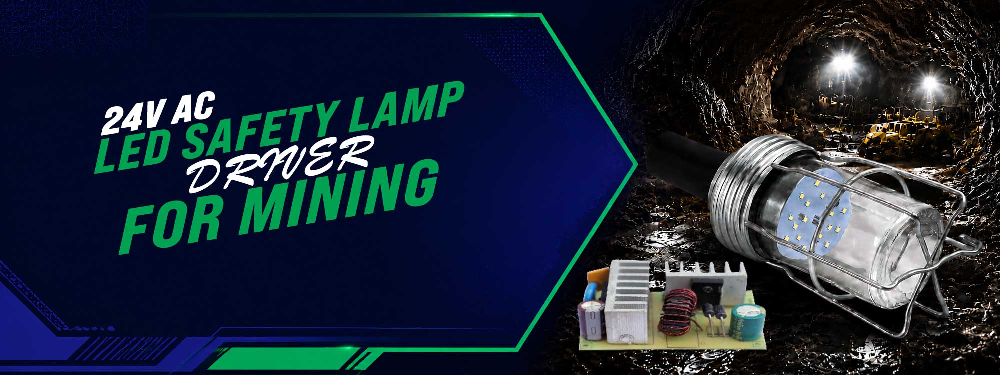 24V AC LED Safety Lamp Driver for Mining