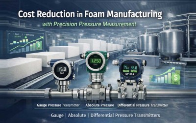 Cost Reduction in Foam Manufacturing with Pressure Measurement