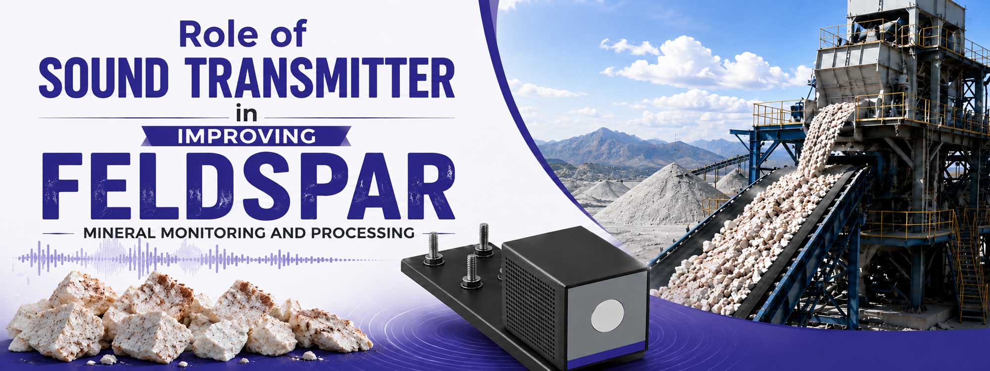 Role of Sound Transmitter in Improving Feldspar Mineral Monitoring and Processing Role of Sound Transmitter in Improving Feldspar Mineral Monitoring and Processing