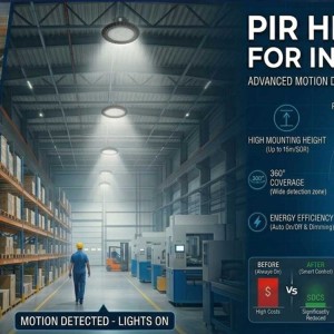 PIR High Bay Sensor for Industrial Lighting
