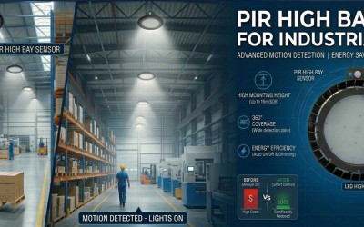 PIR High Bay Sensor for Industrial Lighting