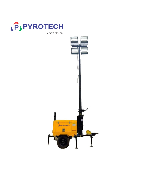 Portable Light Tower With Generator