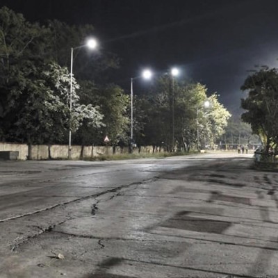 Flood light, Street Light In Cement Plant