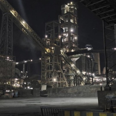Flood light, Street Light In Cement Plant