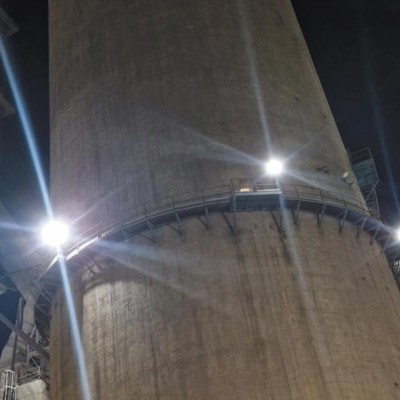 Flood light, Street Light In Cement Plant