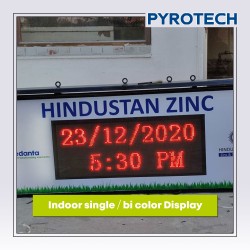 Indoor single / bi color Display