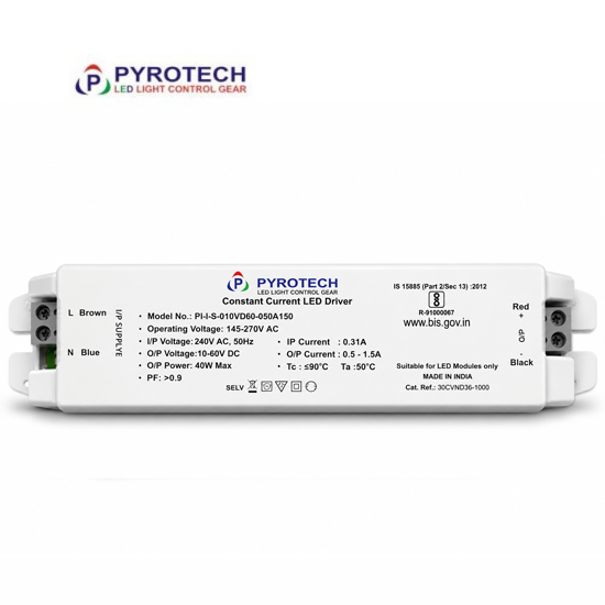 35W (24-38V DC, 650-800mA)  Linear Dip Switch Indoor LED Driver