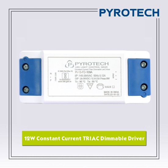 12W Constant Current TRIAC Dimmable Driver