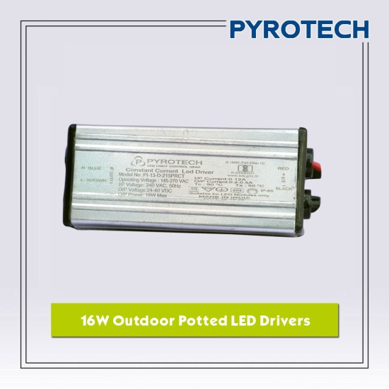 16W Outdoor Potted LED Drivers