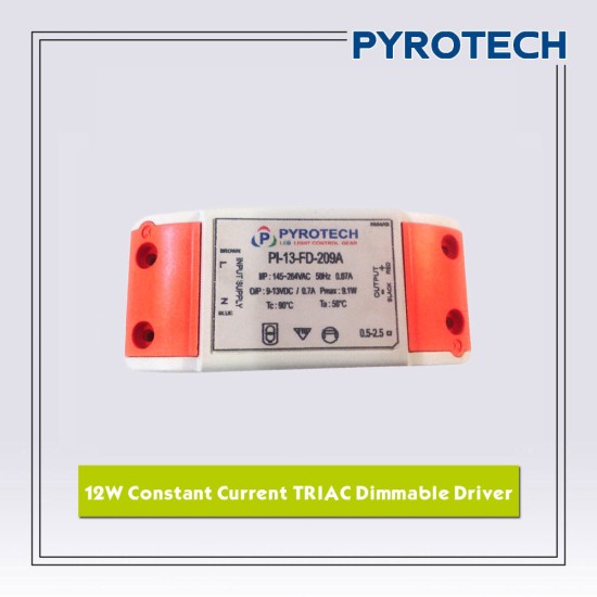 9.1W Constant Current TRIAC Dimmable Driver