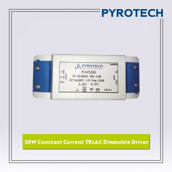 30W Constant Current TRIAC Dimmable Driver