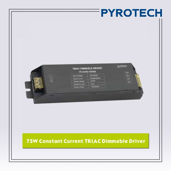 75W Constant Current TRIAC Dimmable Driver