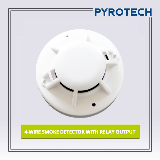 4 Wire Smoke Detector With Relay Output 4 Wire Smoke Detector With Relay Output