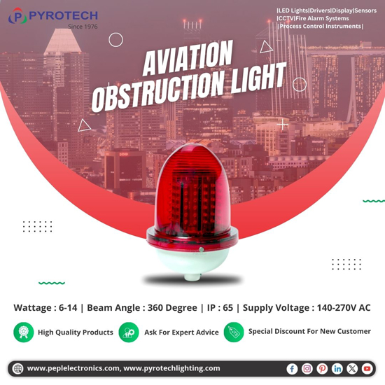 14 W LED Aviation Light