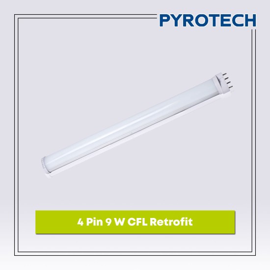 9 W 4 Pin CFL Retrofit