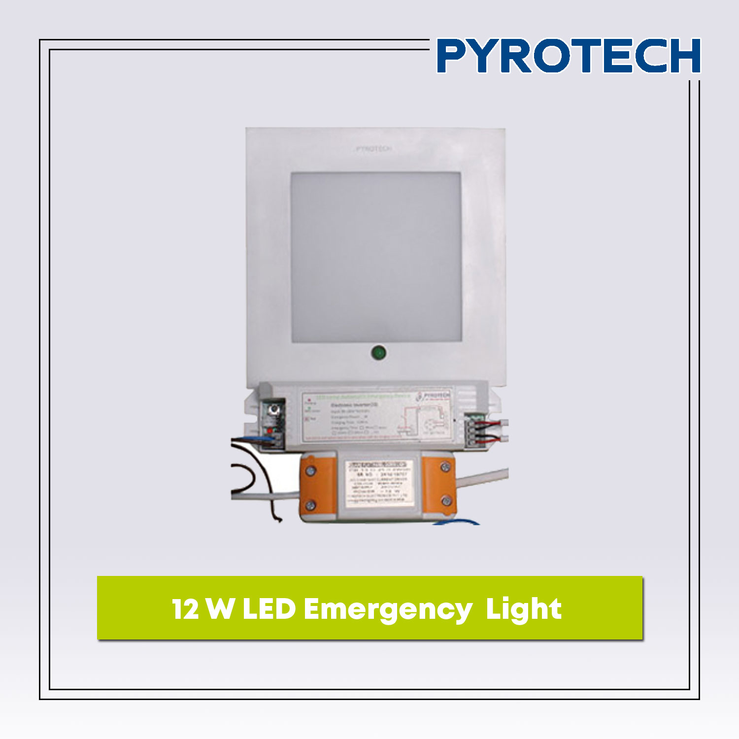 12 W LED Emergency Light Manufacturer