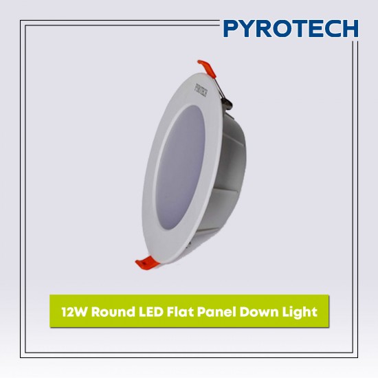 12 W Round LED Flat Panel Down Light