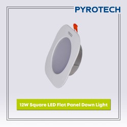 12 W Square LED Flat Panel Down Light