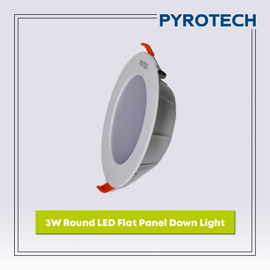 3 W Round LED Flat Panel Down Light