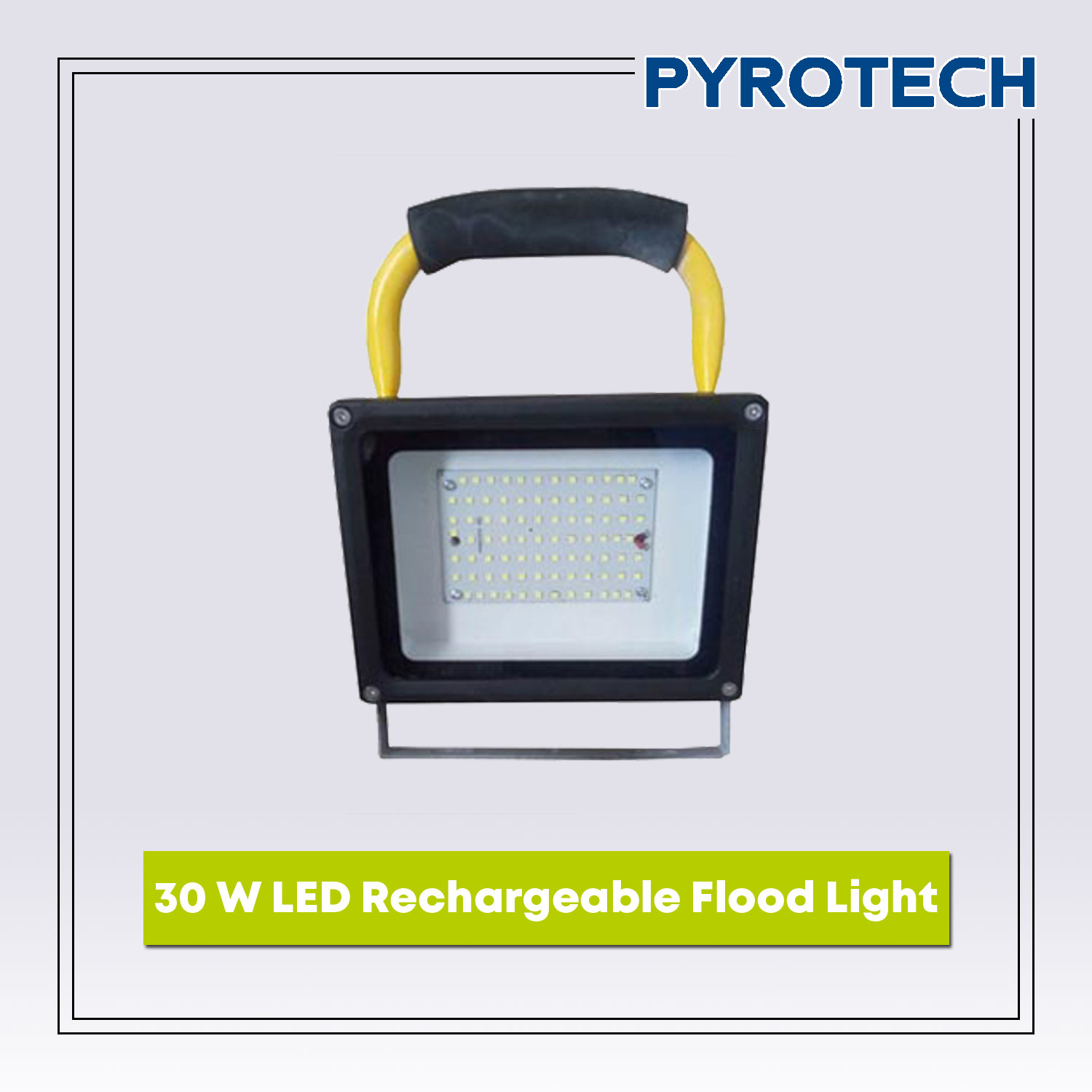 30 watt rechargeable led floodlight