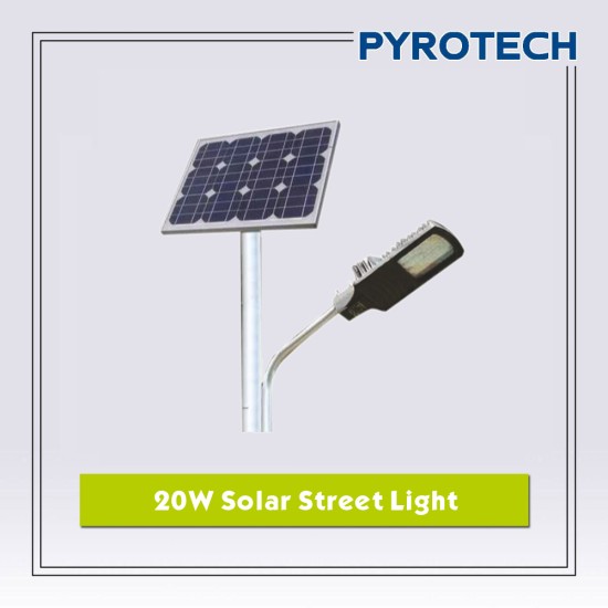 20 - 30 W Solar LED Street Light