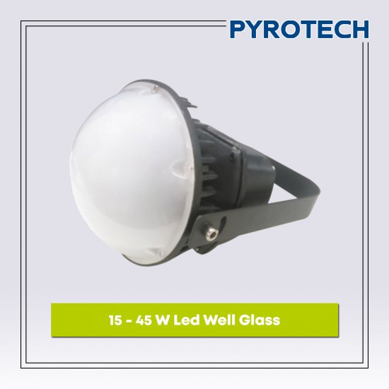 15-45 W Non Flameproof Led Well Glass 