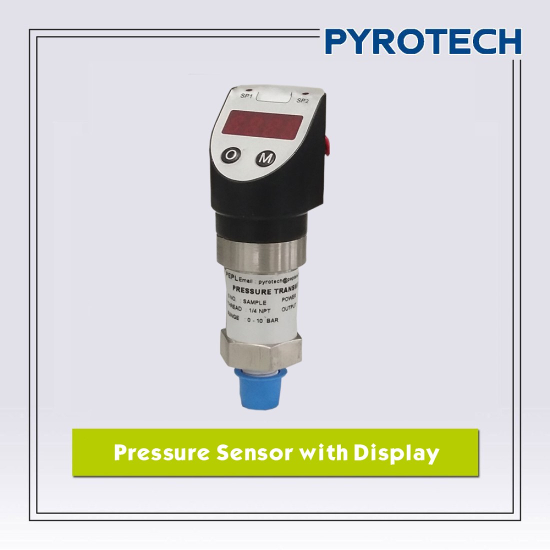 HH316-D Series Pressure Sensor with Display Manufacturers Suppliers and ...